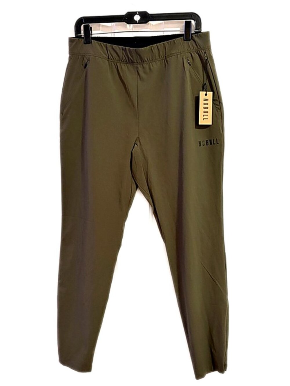 NOBULL Pants Track Pants Mens Army Green NWT size Medium